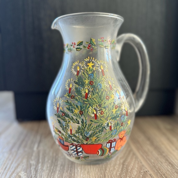 A Christmas Story Portmeirion Glass Pitcher - Picture 1 of 6